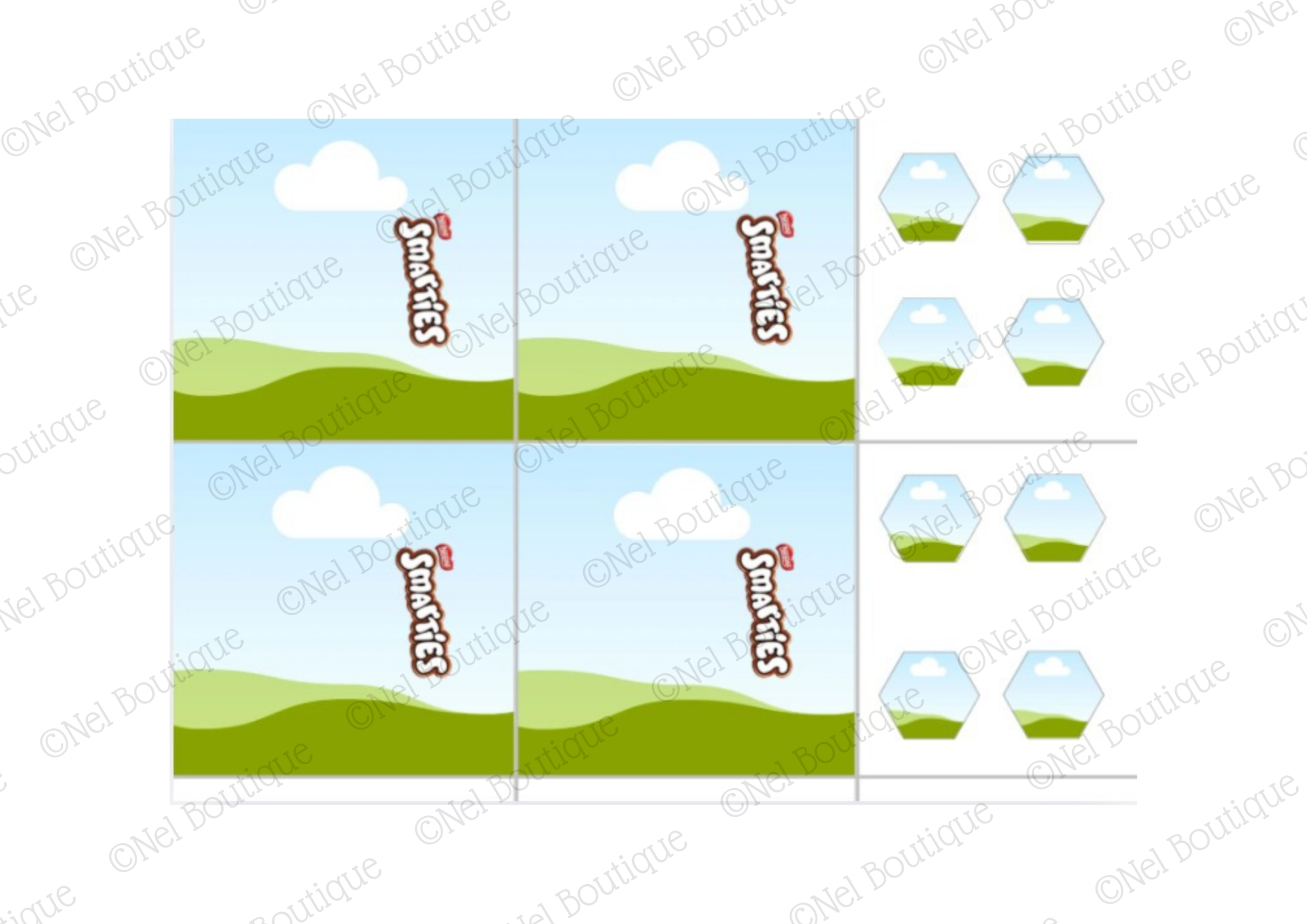Kit papeterie gourmandises personnalisées – Image 8