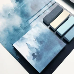 kit bloc notes marque pages