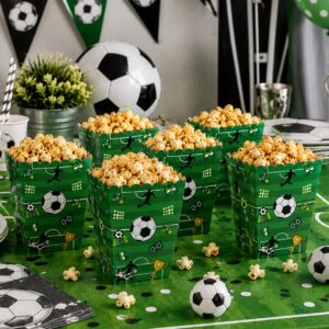 Boites pop corn football