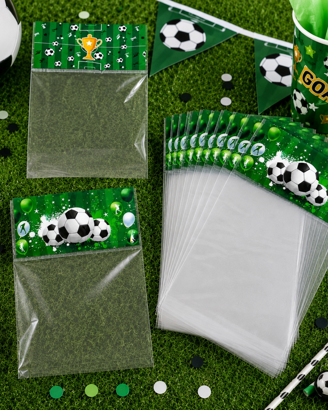 Sachets gourmandises football. Lot de 30 – Image 2
