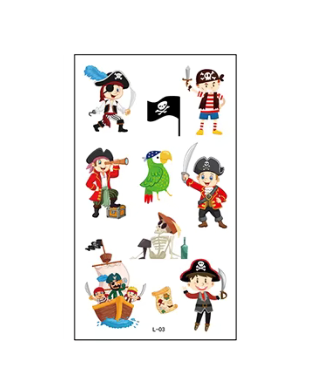 Stickers pirate.10 planches – Image 4