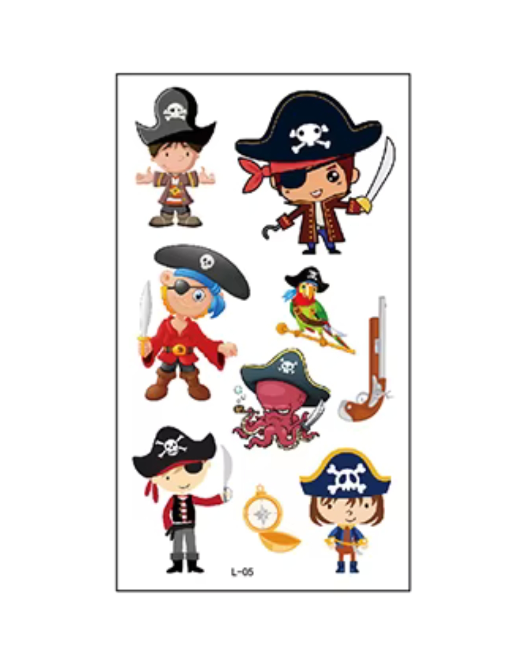 Stickers pirate.10 planches – Image 6
