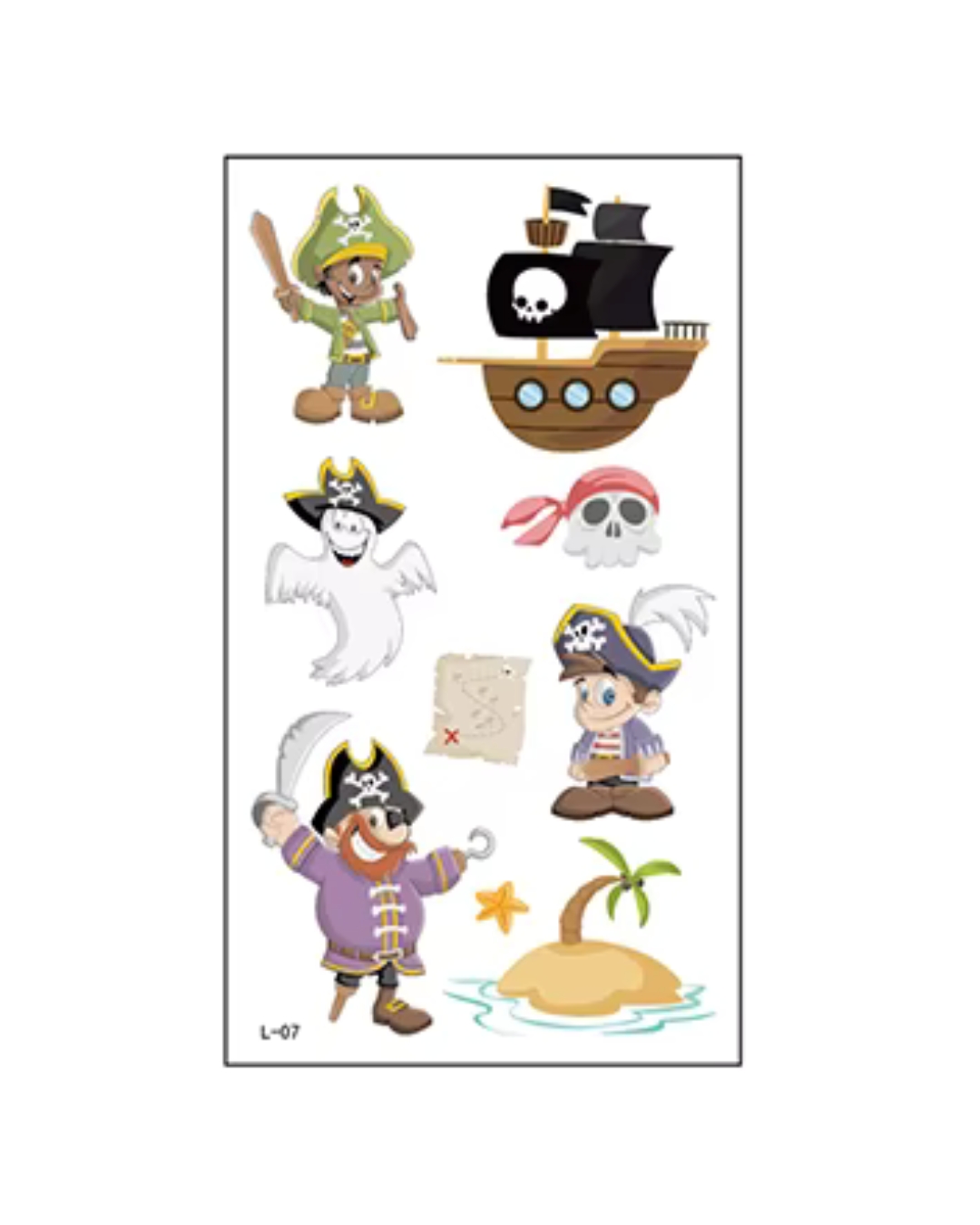 Stickers pirate.10 planches – Image 8