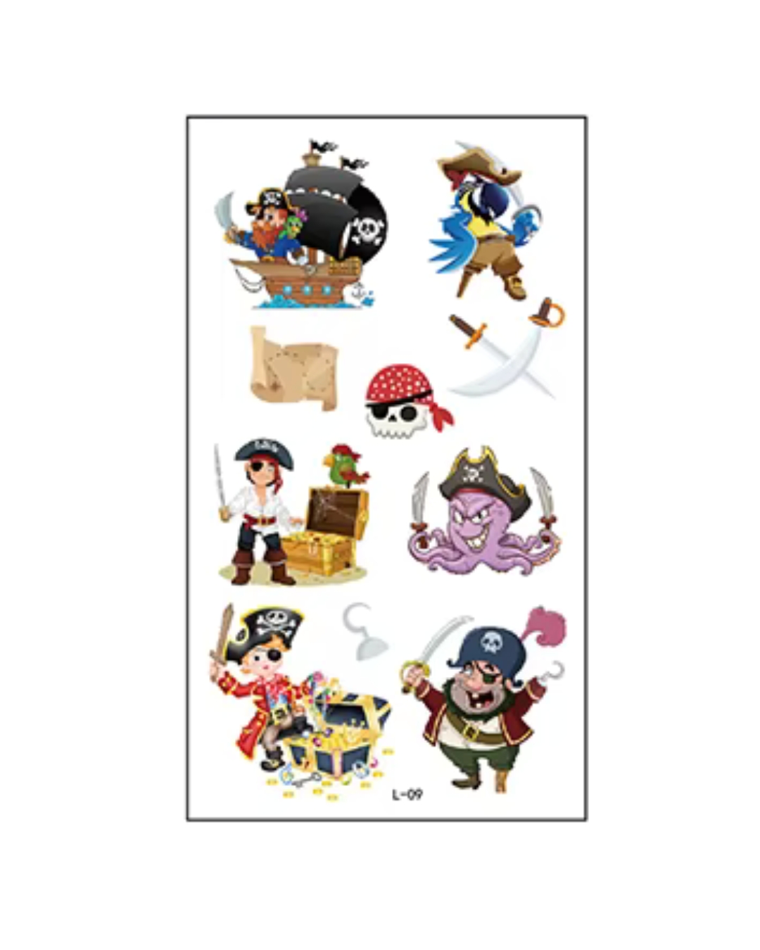 Stickers pirate.10 planches – Image 10
