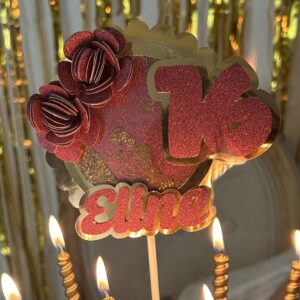 Cake topper personnalisé