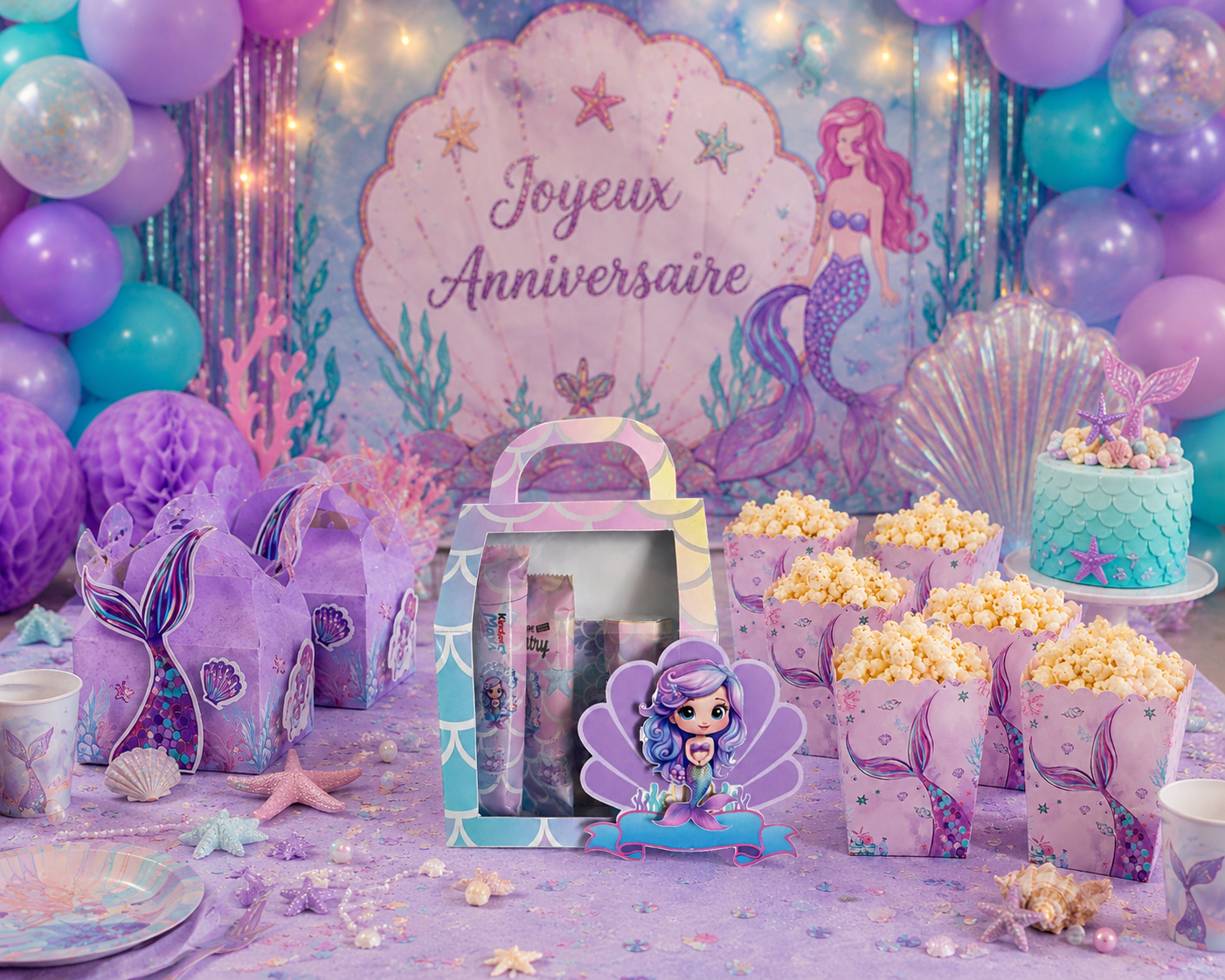 Décoration sirène personnalisée